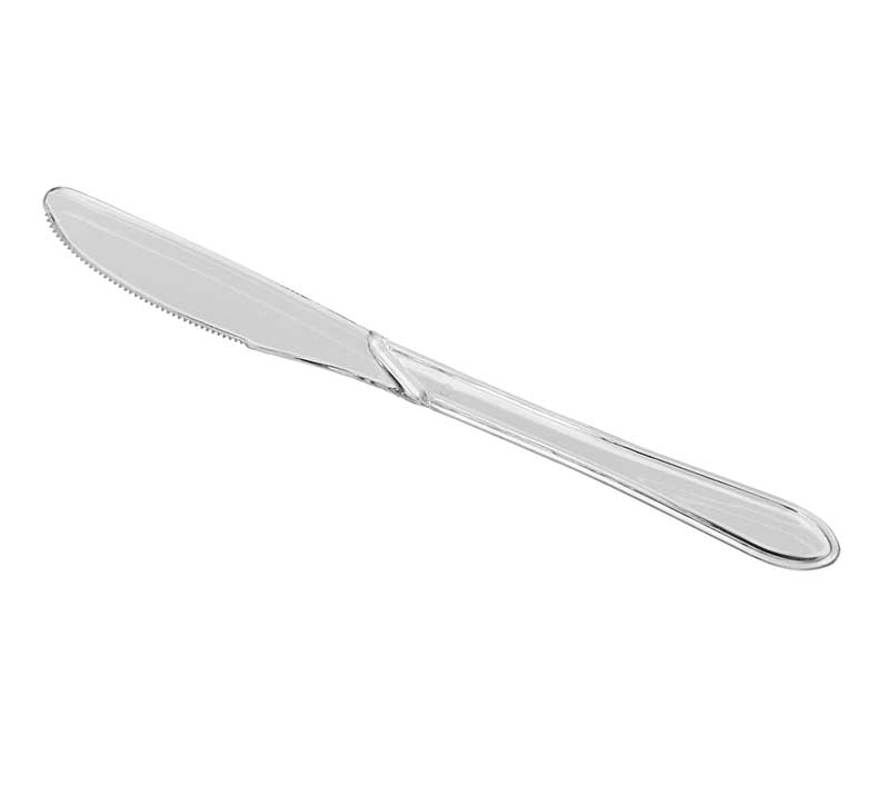 Messer, transparent, 18cm