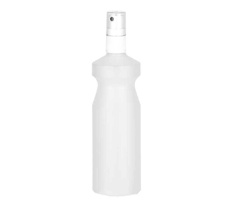 Rundflasche mit Griffmulde, transparent, 0.2l