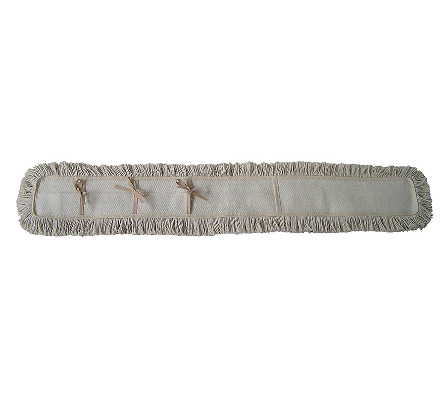 Flachmop, Baumwolle, mit Bänder, B160cm