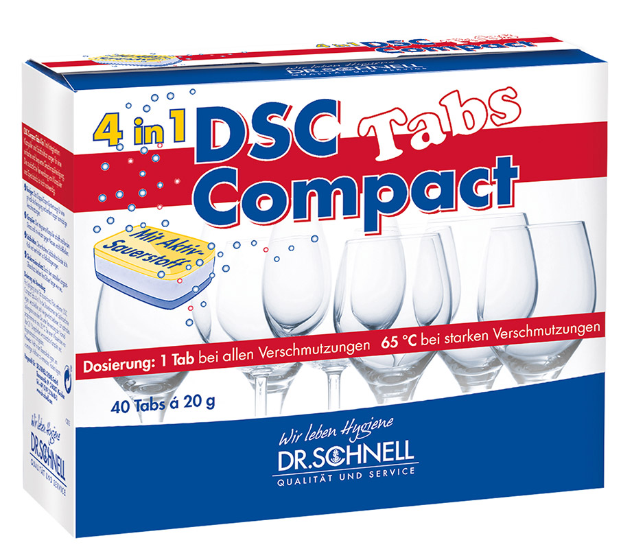 DR.SCHNELL, DSC Compact Tabs, Spülmaschinentabs