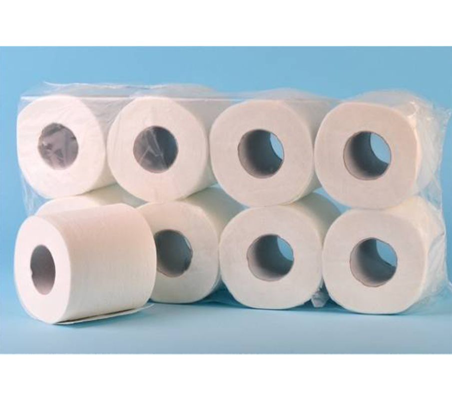 Toilettenpapier Tissue, Kunststoffhülse